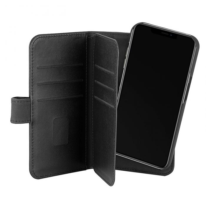 GEAR - Gear Mobilfodral 7 Kortfack iPhone 13 2in1 Magnetskal - Svart