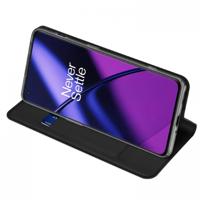 Dux Ducis - Dux Ducis OnePlus 11 5G Plnboksfodral Skin Series - Svart