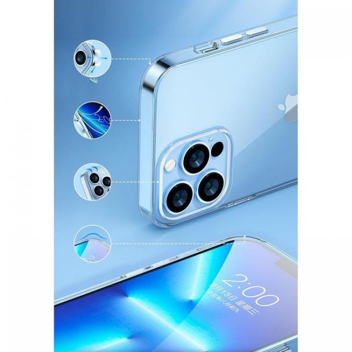 Kingxbar - Kingxbar iPhone 13 Pro Skal Elegant Series - Transparent