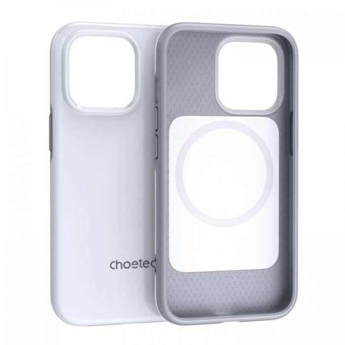 Choetech - Choetech iPhone 13 Pro Max Skal Magsafe MFM Anti-drop - Vit