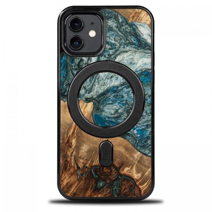 Bewood - Bewood iPhone 12/12 Pro Mobilskal Magsafe Unique Planet Earth
