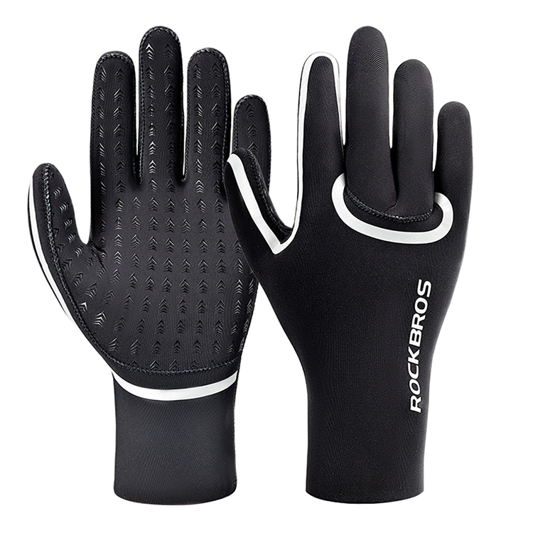 Rockbros Vattentäta Cykelhandskar Full Storlek: L/XL - Svart | 264 | AlltMobil
