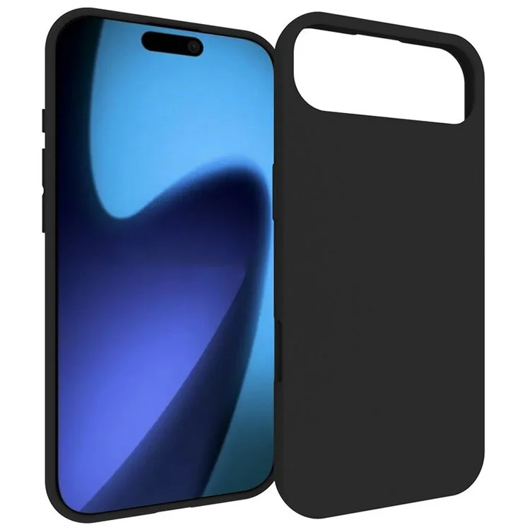 [100-Pack] iPhone Air Mobilskal Flexible TPU - Svart | 2353 | AlltMobil