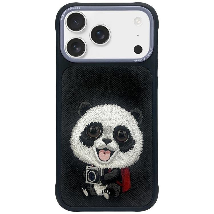 Nimmy iPhone 17 Pro Max Mobilskal Big Eyed Pet 2.0 Panda - Svart | 2353 | AlltMobil
