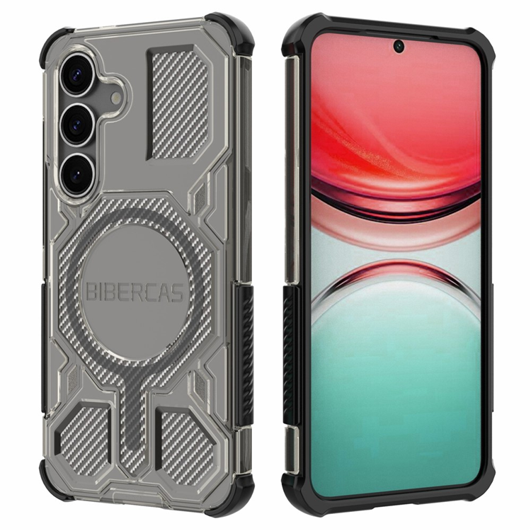 BIBERCAS Galaxy S25 Plus Mobilskal MagSafe J-16 Transparent | 2353 | AlltMobil