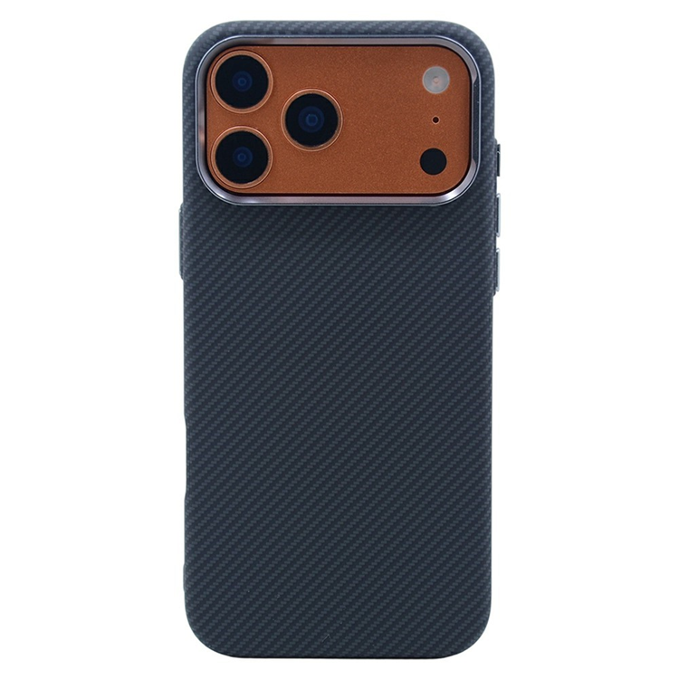 iPhone 17 Pro Max Mobilskal Magsafe Carbon Fiber (Svart Fine Lines) | 2353 | AlltMobil