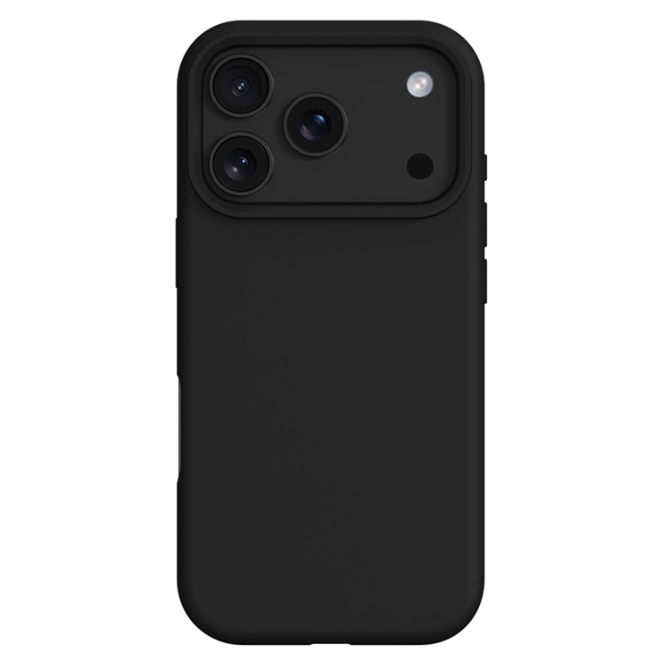 iPhone 17 Pro Mobilskal MagSafe Liquid Silikon+PC - Svart | 2353 | AlltMobil