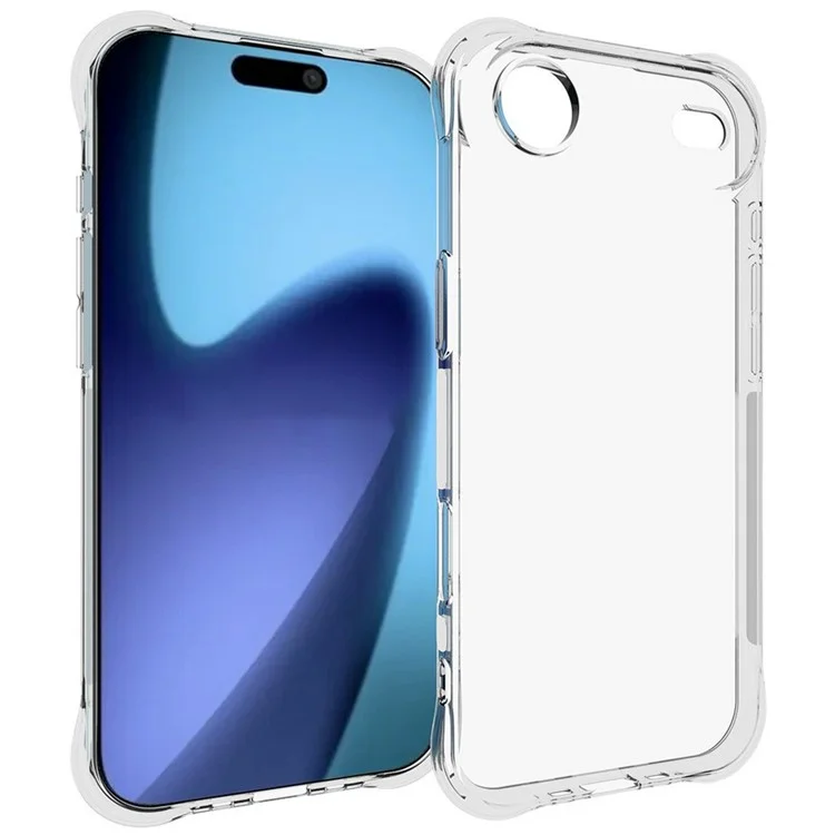 [100-Pack] iPhone Air Mobilskal TPU Non-Slip - Transparent | 2353 | AlltMobil