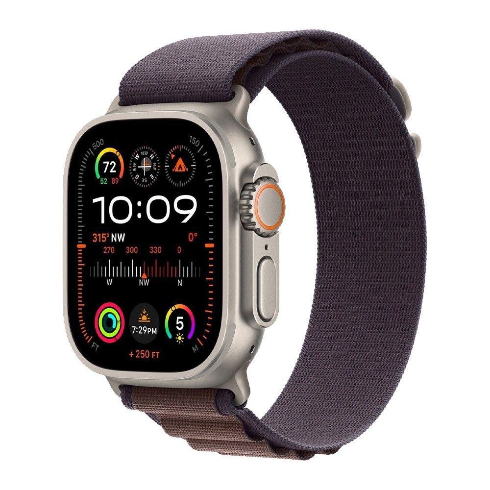 (NY) Apple Watch Ultra 2 (2023) 49mm 4G Titan Case Med Alpine Loop - L - Lila (Lila) | 267 | AlltMobil