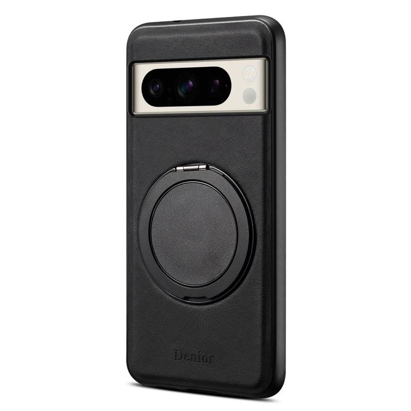 DENIOR Google Pixel 8 Pro Magnetiskt Fodral Konstläder Svart | 2353 | AlltMobil