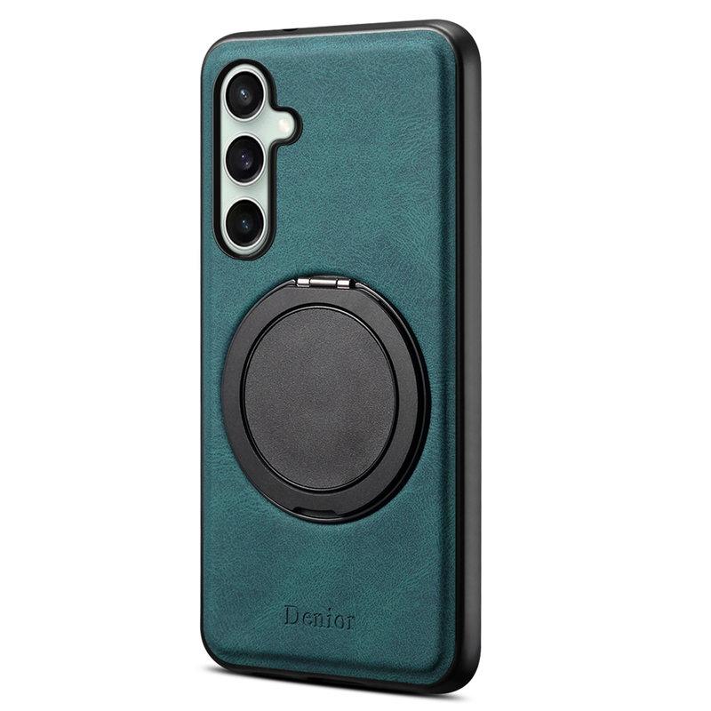 DENIOR A14 Samsung Galaxy S24 Magnetfodral Konstläder Blå | 2353 | AlltMobil