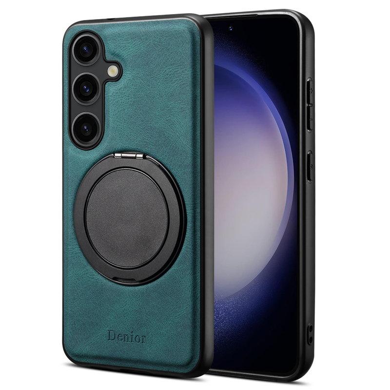 DENIOR A14 Samsung Galaxy S25 Magnetfodral Konstläder Blå | 2353 | AlltMobil