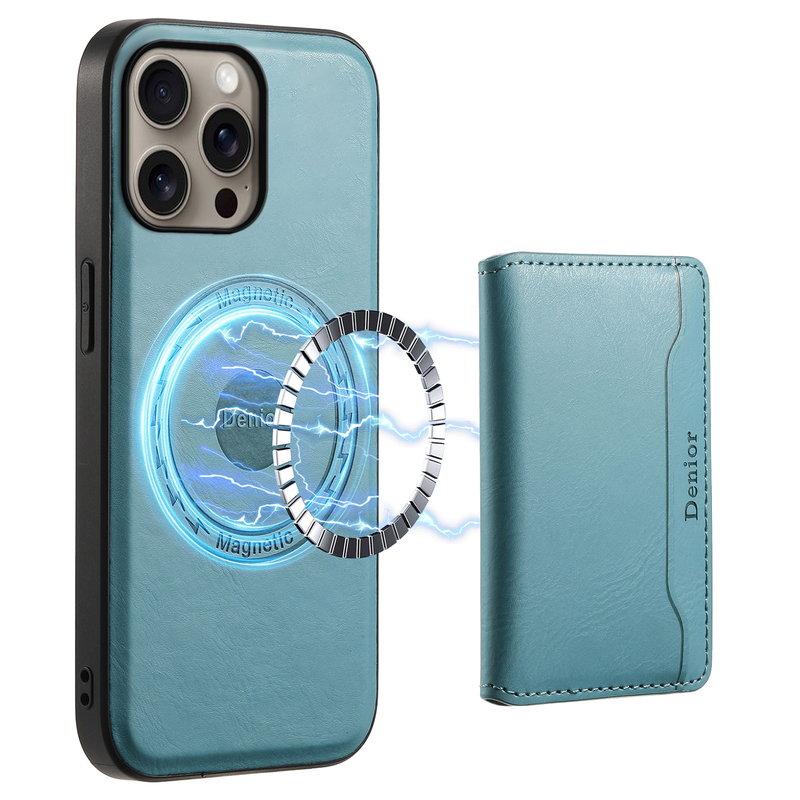 DENIOR D12 iPhone 16 Pro Max Fodral Hybrid TPU+PC Blå | 2353 | AlltMobil