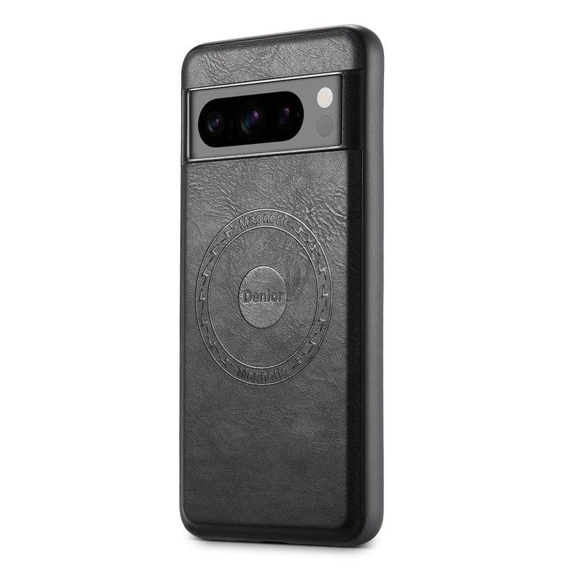 DENIOR Google Pixel 8 Pro Mobilskal PU Läder + PC + TPU - Svart | 2353 | AlltMobil