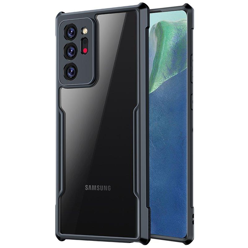 XUNDD Samsung Galaxy Note20 Fodral Stöttålig TPU+Acrylic Svart