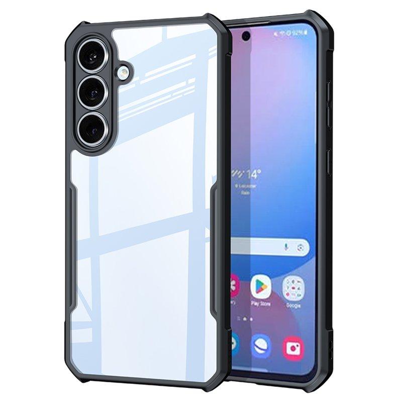 XUNDD Mobilskal till Samsung Galaxy S25 FE Dropproof TPU Klar Bakgrund