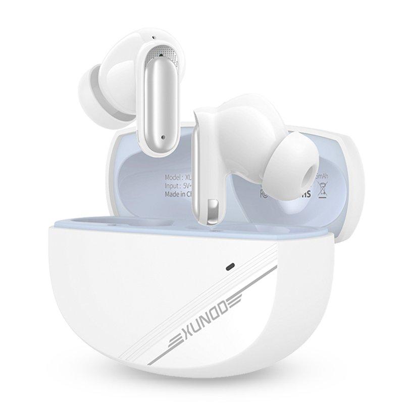 XUNDD X47 Trådlösa Hörlurar ANC ENC Brusreducering Vit