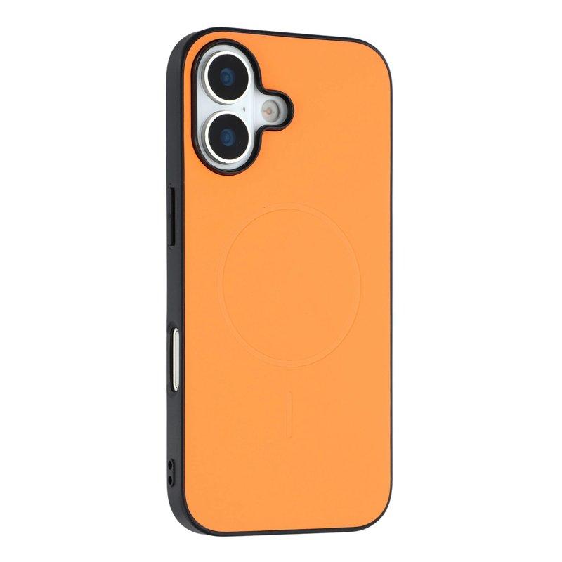XX-LEVEL Mobilskal till iPhone 17 MagSafe PC TPU PU Orange