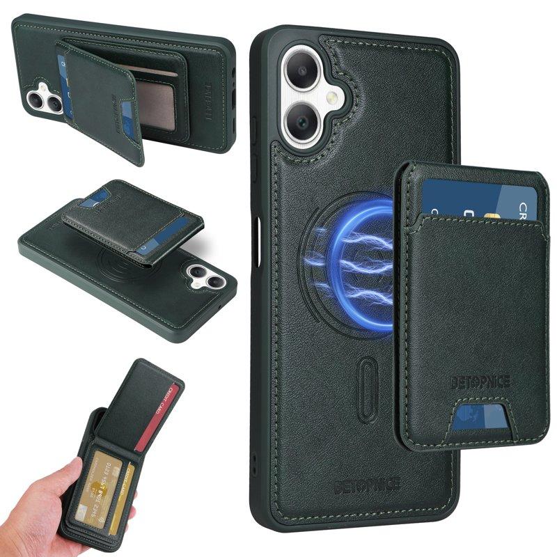 BETOPNICE Samsung Galaxy A06 Fodral KonstLäder - Grön