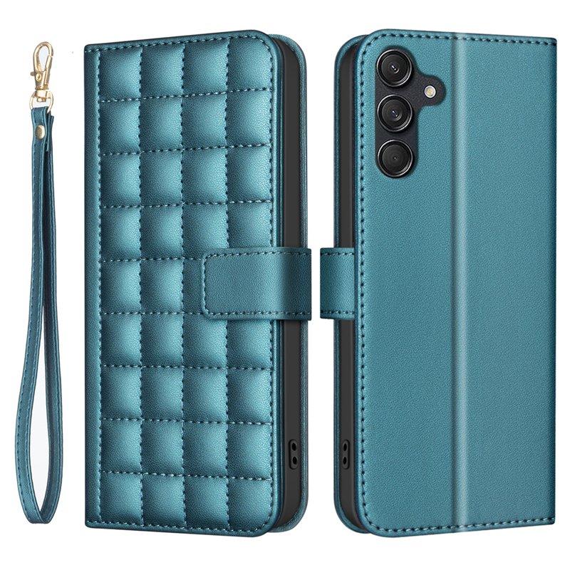 BINFEN COLOR för Samsung Galaxy A16 5G Plånboksfodral Konstläder - Grön