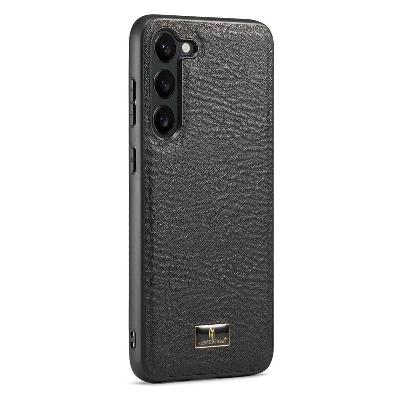 FIERRE SHANN Samsung Galaxy S23+ Fodral KonstLäder - Elefantmönster