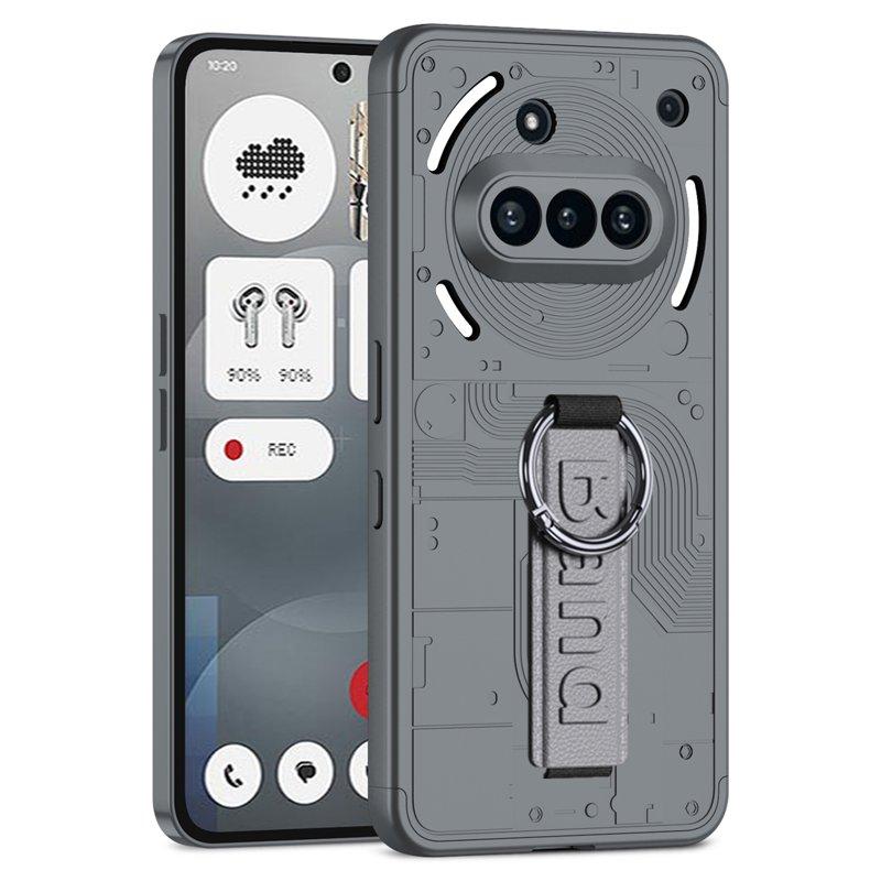 GKK For Nothing Phone (3a) Fodral Hard PC - Grå