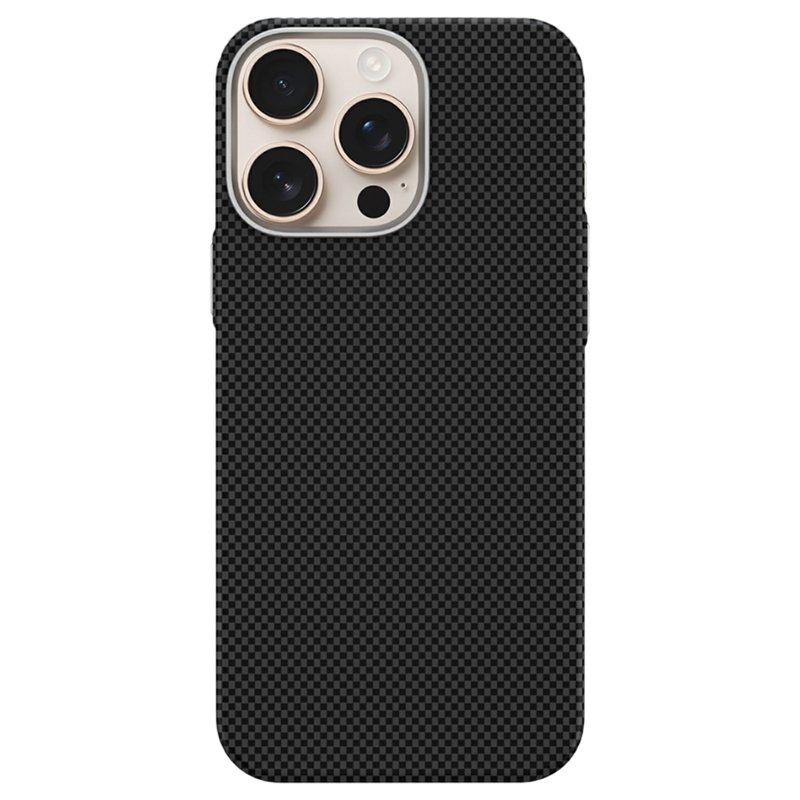 GKK iPhone 16 Pro Fodral MagSafe PC + TPU Ultra Tunn - Svart