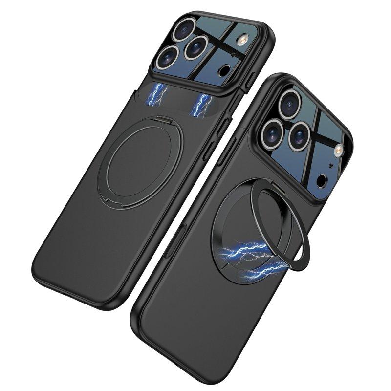 GKK iPhone 17 Pro Max Fodral Detachable Kamera Ram - Svart