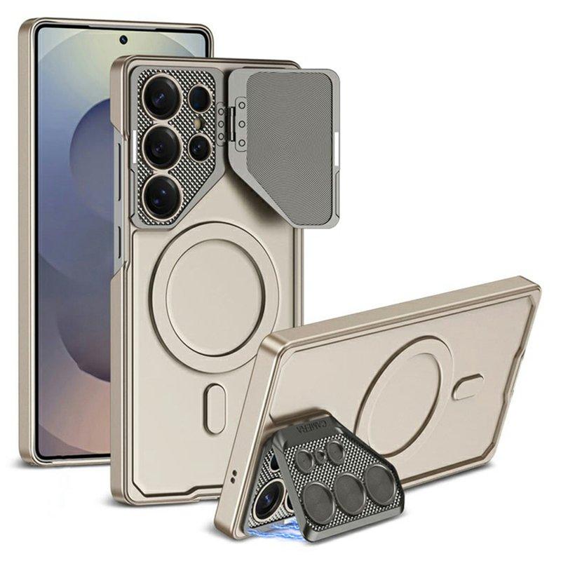 GKK Samsung Galaxy S23 Ultra Fodral Slim PC - Titan Grey