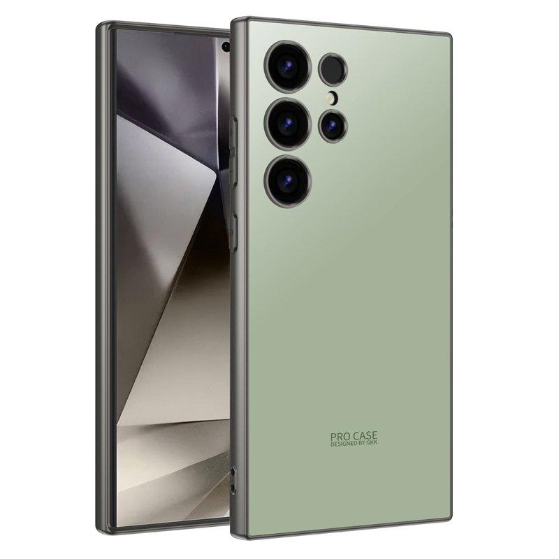 GKK Samsung Galaxy S24 Ultra Fodral Skin-Touch AG - Grön