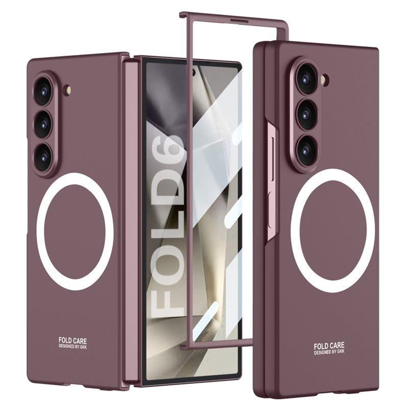 GKK Samsung Galaxy Z Fold6 5G Fodral PC - Vinröd