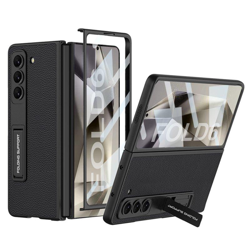GKK Samsung Galaxy Z Fold6 Fodral Shockproof PC+PU - Svart