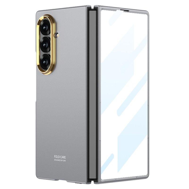 GKK Samsung Galaxy Z Fold7 Fodral Shockproof PC - Grå