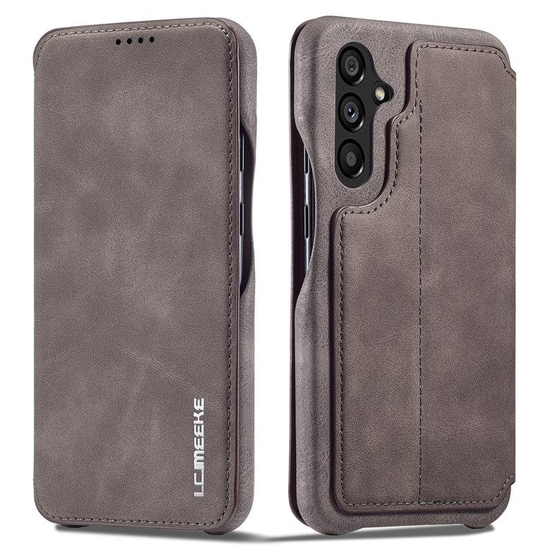 LC.IMEEKE Samsung Galaxy A54 5G Fodral KonstLäder - Brun