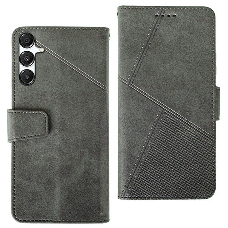 IDEWEI Plånboksfodral för Samsung Galaxy S26 Konstläder Ställ - Grå