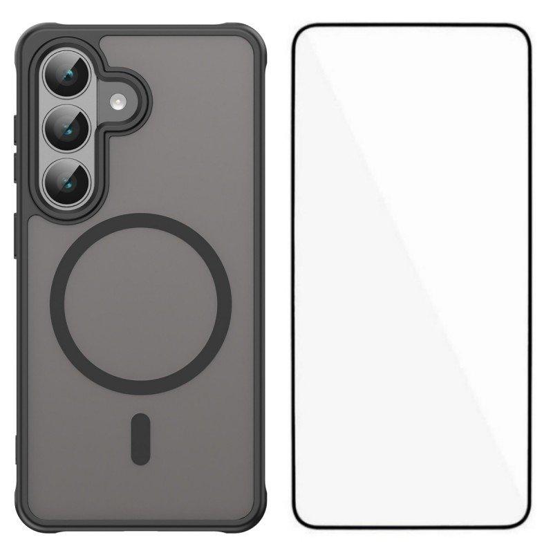 WANLONFENG Mobilskal för Samsung Galaxy S26 Plus Magnetiskt PC + TPU - Svart