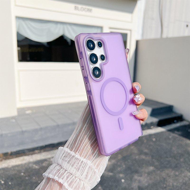 Mobilskal för Samsung Galaxy S26 Ultra Magnetiskt TPU + PC - Lila