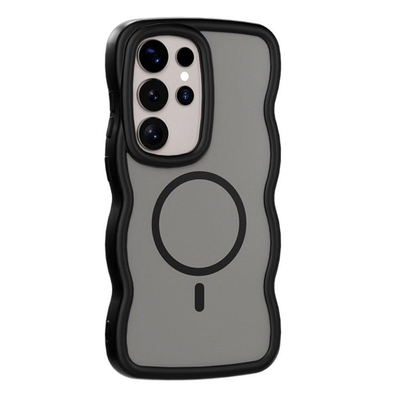 Mobilskal för Samsung Galaxy S26 Ultra Magnetiskt TPU + PC - Svart