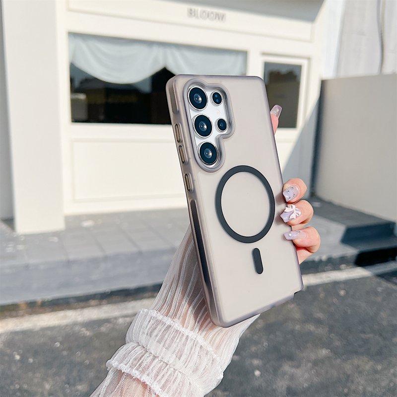 Mobilskal för Samsung Galaxy S26 Ultra Magnetiskt TPU PC - Svart