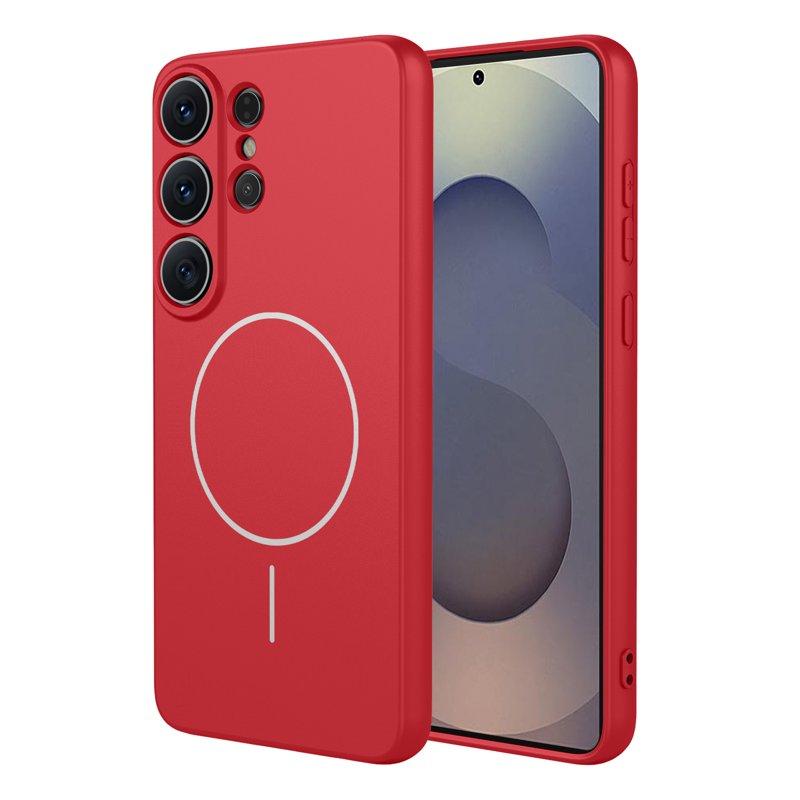 Mobilskal för Samsung Galaxy S26 Ultra Magnetiskt TPU - Röd