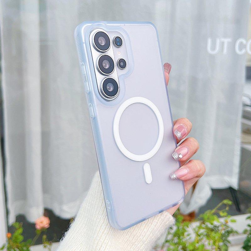 Mobilskal för Samsung Galaxy S26 Ultra Magnetiskt TPU - Vit