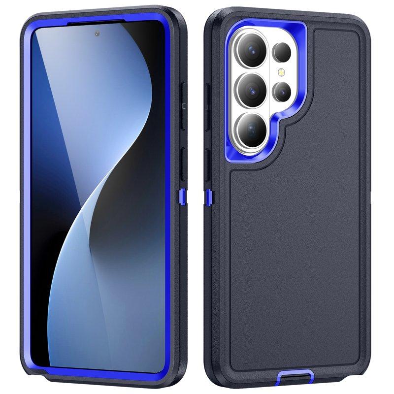 Mobilskal för Samsung Galaxy S26 Ultra PC + Silikon - Svart