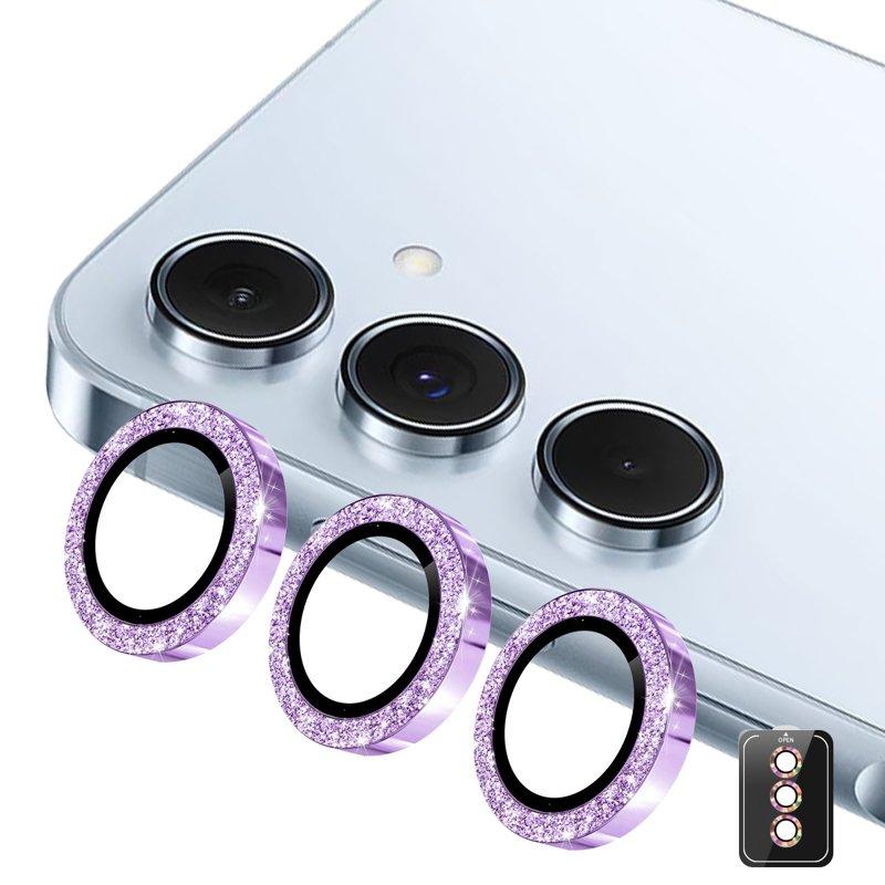 Hat Prince Skärmskydd för Samsung Galaxy S26 Kameraskydd Tempererat glas - Lila