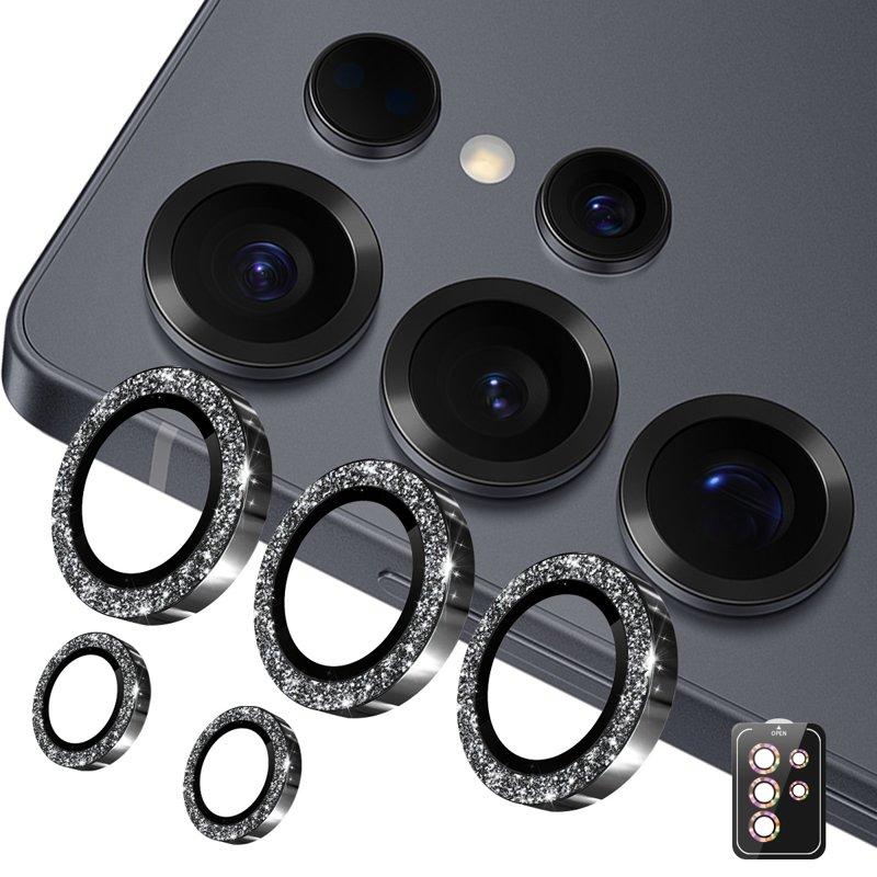 Hat Prince Skärmskydd för Samsung Galaxy S26 Ultra Kamera Skydd - Svart