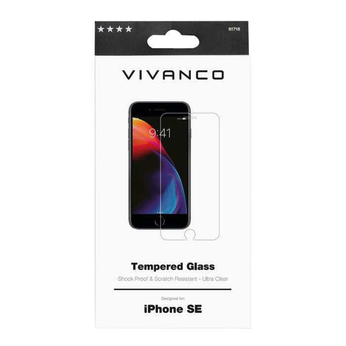Vivanco - Vivanco Skyddsglas 9H iPhone SE/8/7/6