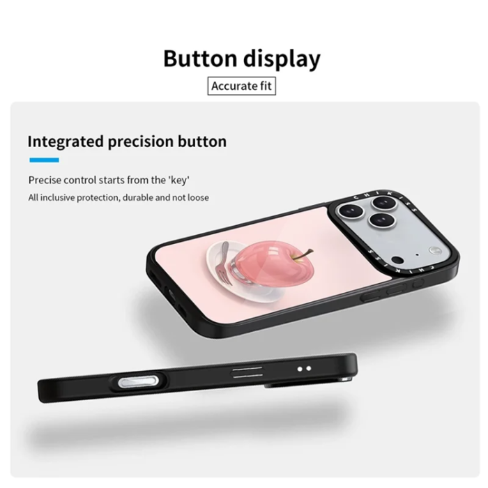 A-One Brand - iPhone 17 Pro Max Mobilskal MagSafe Aluminium Silikon