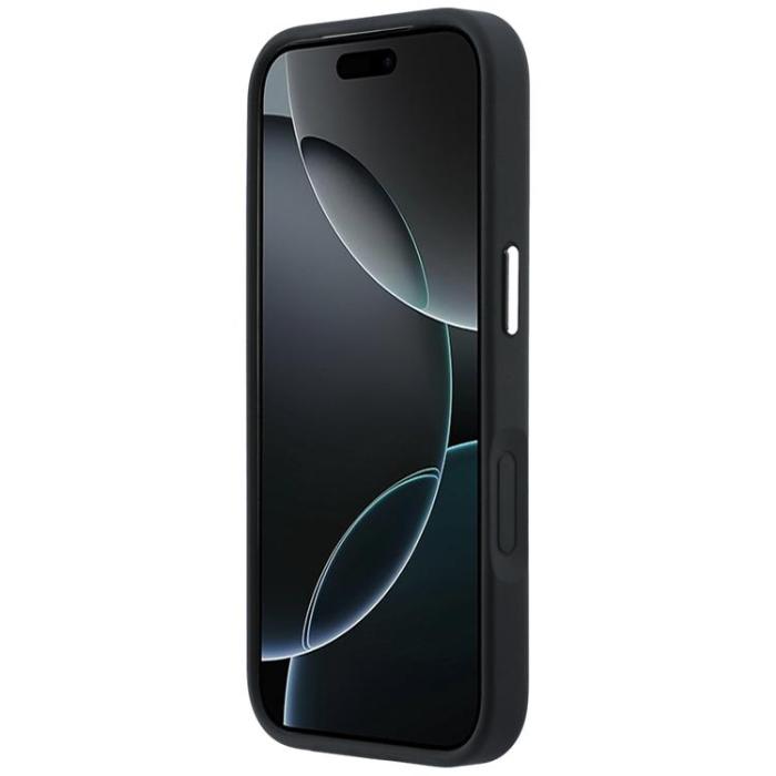 Mercedes - Mercedes Mobilskal För iPhone 17 Pro MagSafe Läder 3D - Marinblå