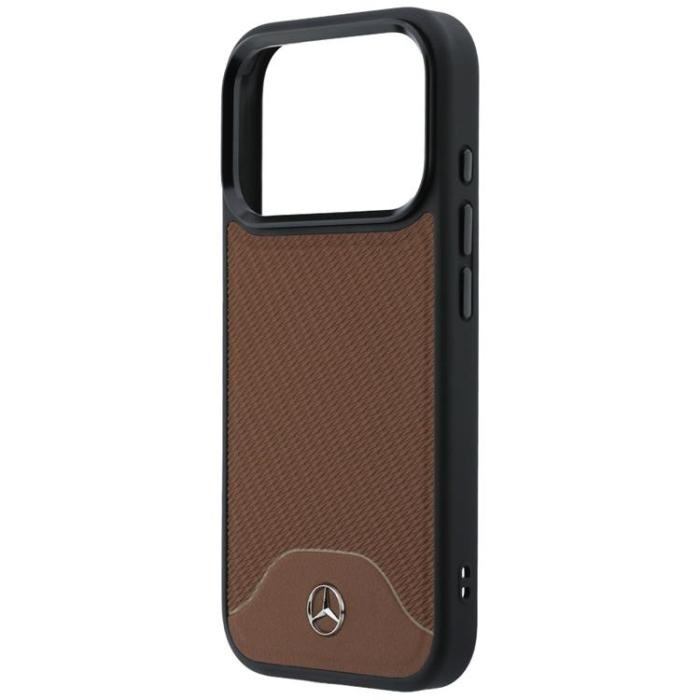 Mercedes - Mercedes Mobilskal För iPhone 17 Pro MagSafe Wood Effect - Kamel