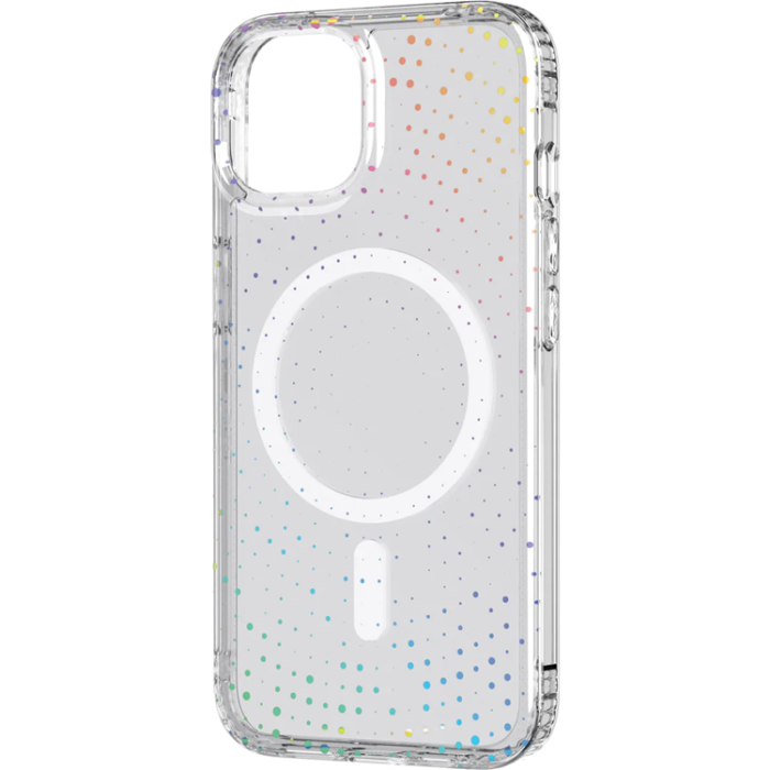 Tech21 - Tech21 Evo Sparkle MagSafe Apple iPhone 13/14/15/16e Transparent