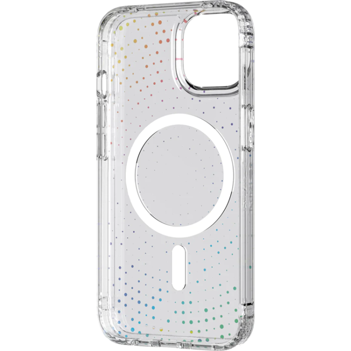 Tech21 - Tech21 Evo Sparkle MagSafe Apple iPhone 13/14/15/16e Transparent